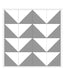 Parisian Cafe Tri Black Pattern tile 20x20cm-Pattern tile-Ca Pietra-tile.co.uk