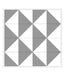 Parisian Cafe Tri Rosa Pattern tile 20x20cm-Pattern tile-Ca Pietra-tile.co.uk