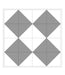 Parisian Cafe Tri Rosa Pattern tile 20x20cm-Pattern tile-Ca Pietra-tile.co.uk