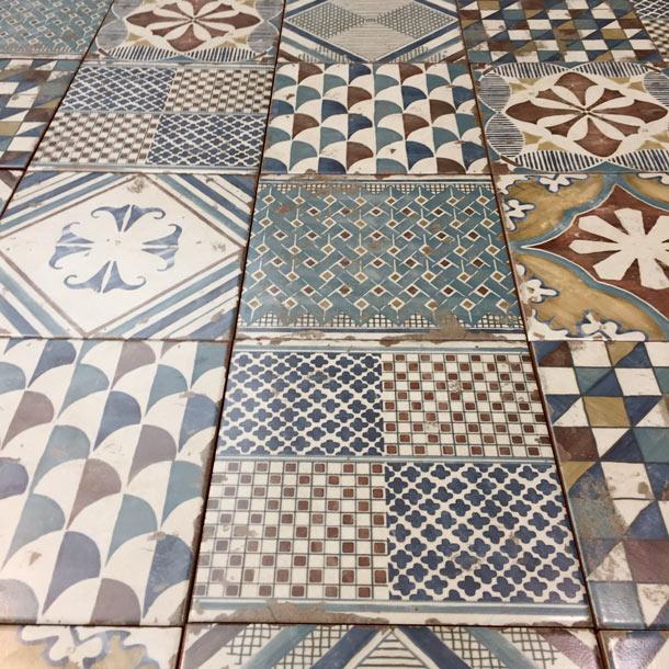 Image of Padua mix pattern tile set 20x20cm-Pattern tile-Mainzu Ceramica-tile.co.uk