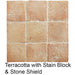 Marlborough Arabesque Terracotta Floor Tile 20x21cm-Terracotta tiles-Ca Pietra-tile.co.uk
